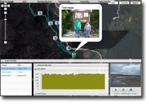 Launch MT Bike Google Trail Map